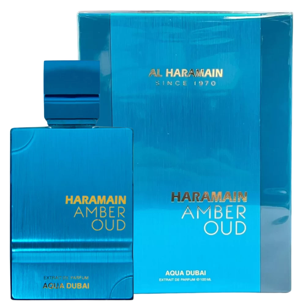 Al Haramain Amber Oud Aqua Dubai For Men And Women Extrait De Parfum 100ml