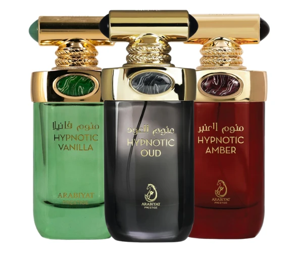 Decant/Sample Arabiyat Prestige Hypnotic Pack ( Vanilla, Oud & Amber ) For Men and Women EDP 10mlX3