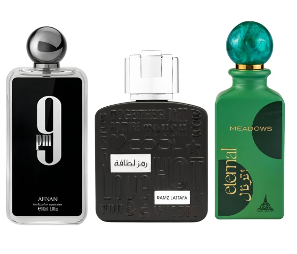 Decant/Sample Feel of Ultramale Pack (Afnan 9 PM, Lattafa Ramz Silver & Paris Corner Eternal Meadows) EDP 10mlX3