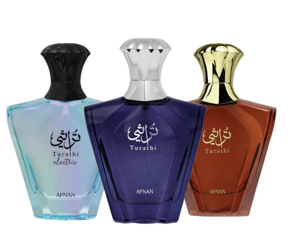 Decant/Sample Afnan Turathi Pack (Electric, Blue & Brown) For Men EDP 10mlX3