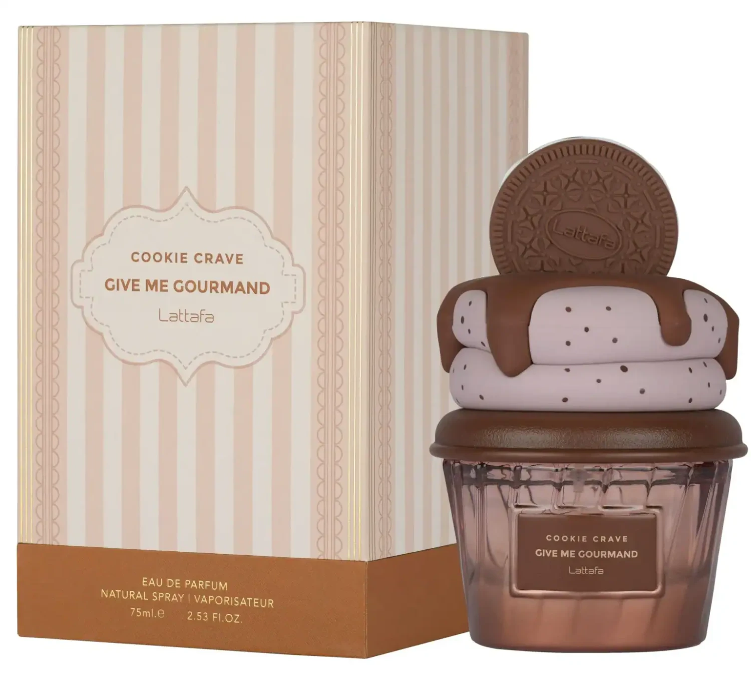 Lattafa Give Me Gaurmand Cookie Crave For Men And Women EDP 75ml