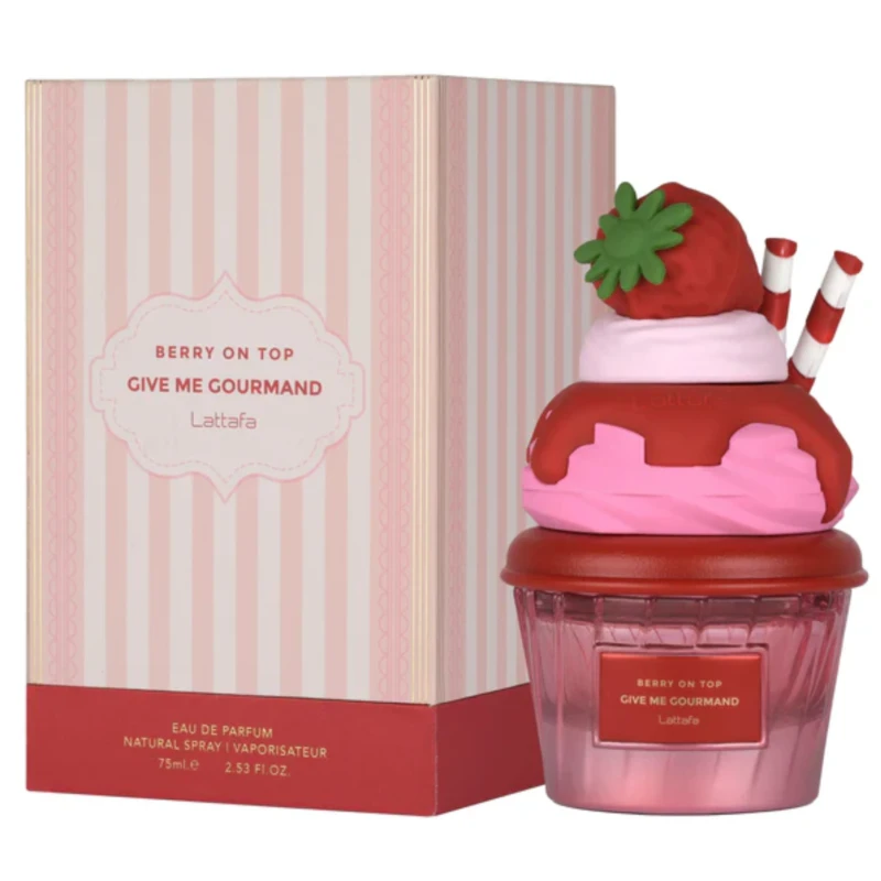 Lattafa Give Me Gaurmand Berry On Top For Men And Women EDP 75ml