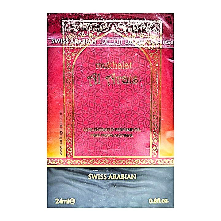 Swiss Arabian Mukhalat Al Arais Concentrated Perfume Oil Attar 24ml