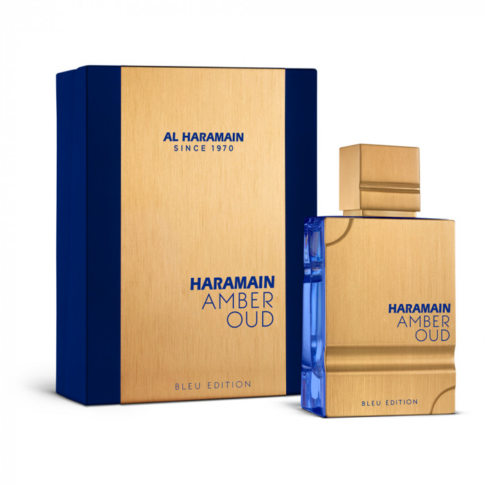 Al Haramain Men's Amber Oud Blue EDP Spray 2 oz Fragrances 6291100130153