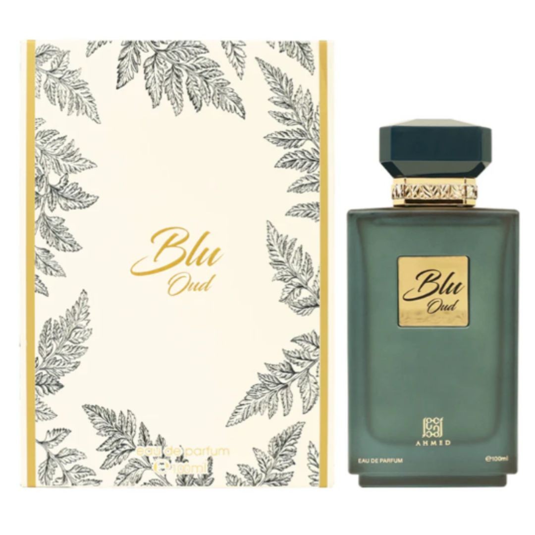 Ahmed Al Maghribi Blu Oud For Men And Women Extrait De Parfum 100ml
