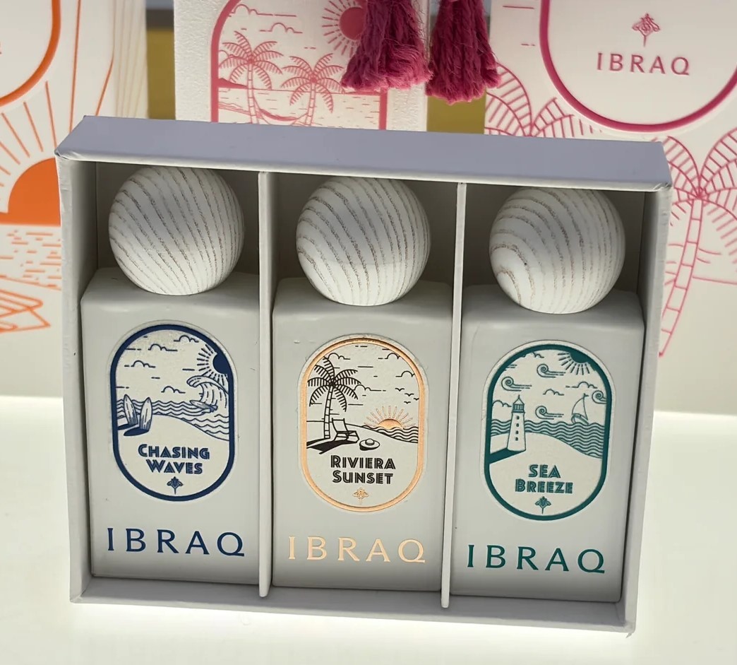 Ibraheem Al Qurashi Summer Breeze Official Pack 10mlx3 (Sea Breeze, Riviera Sunset, Chasing Waves)