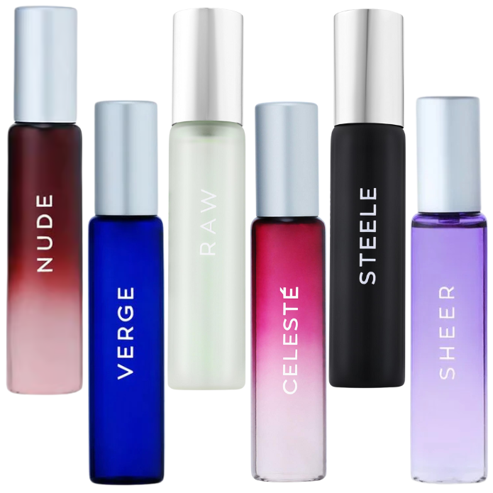 Skinn Complete Collection Sheer, Raw, Nude, Steele, Celeste, Verge Offcial Pack 20mlX6