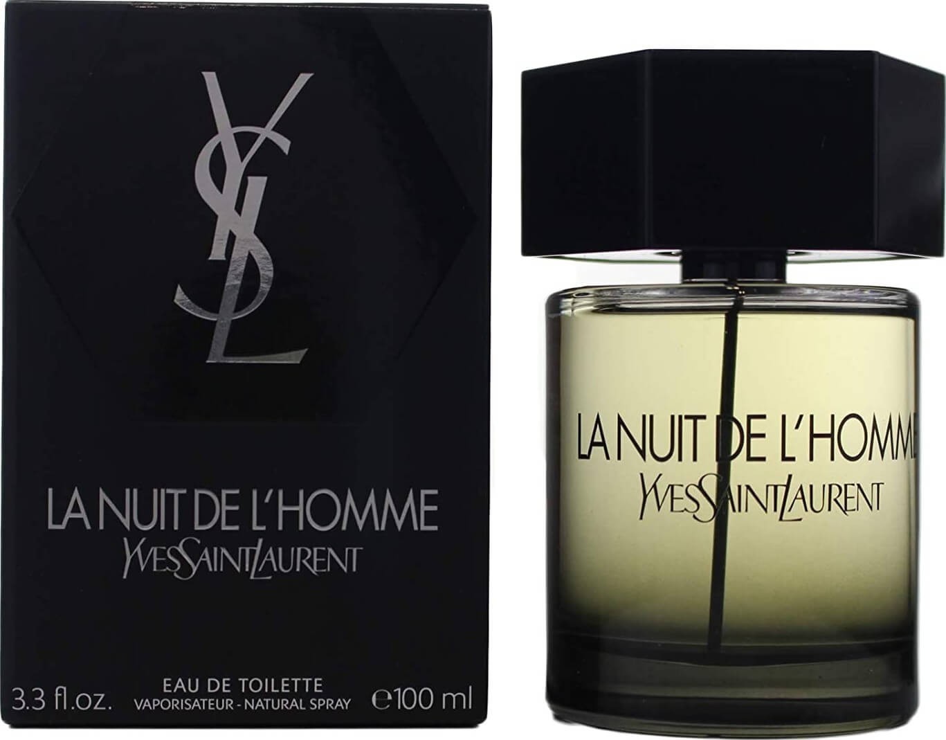 YSL la nuit de l'homme черный флакон